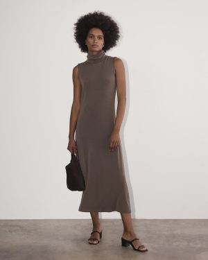 The Madison Dress in Butterknit | Espresso