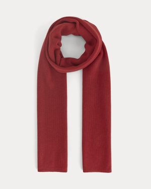 The Cabin Scarf | Berry Red