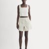 The Seersucker Pull-On Short | Bone