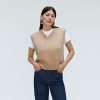 The Cashmere Vest | Light Camel