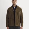 Fine Wale Corduroy Chore Blazer | Cocoa
