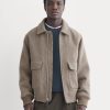 ReWool Flight Jacket | Heather Taupe