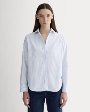 The Must-Have Oxford Shirt | White / Blue