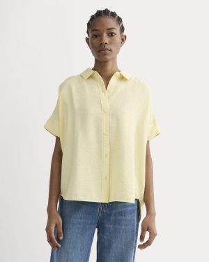 The Square Shirt in SoftLuxe | Banana Crepe