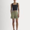 The Utility Short in Buttersoft | Lichen Green