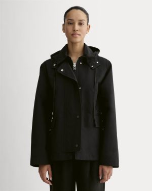 The Short Anorak | Black