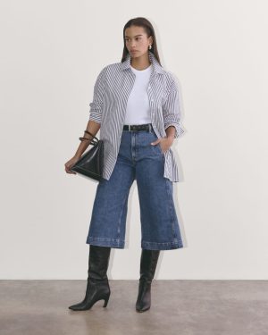 The Denim Culotte | New Blue