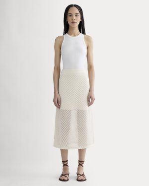 The Lace Knit Skirt | Birch