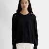 The Boxy Sweater in Everyday Cotton | Black