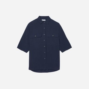 The Cotton Tourist Shirt |  Navy