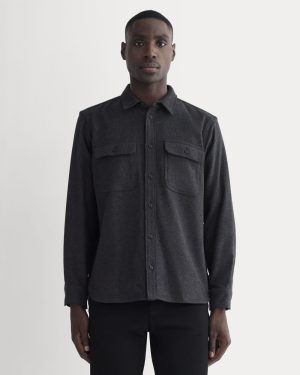The Heavyweight Overshirt | Uniform | Charcoal Heather